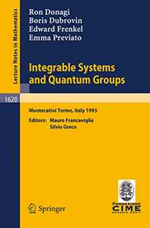 9783540605423-3540605428-Integrable Systems and Quantum Groups: Lectures given at the 1st Session of the Centro Internazionale Matematico Estivo (C.I.M.E.) held in Montecatini ... 1993 (Lecture Notes in Mathematics, 1620)