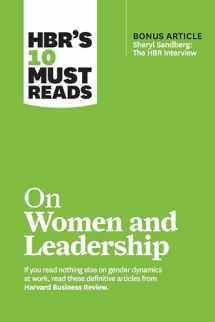 9781633696747-163369674X-HBR's 10 Must Reads on Women and Leadership (with bonus article "Sheryl Sandberg: The HBR Interview")