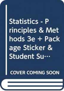 9780471170983-0471170984-Statistics - Principles & Methods 3e + Package Sticker & Student Survey & Table Card Set (Paper Only)