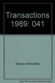 9780938959151-0938959158-Transactions 1989