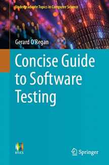 9783030284930-303028493X-Concise Guide to Software Testing (Undergraduate Topics in Computer Science)