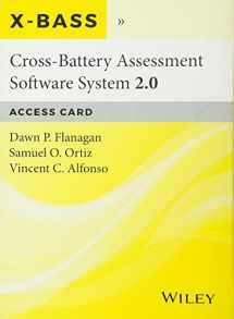 9781119389088-1119389089-Cross-Battery Assessment Software System 2.0 (X-BASS 2.0) Access Card