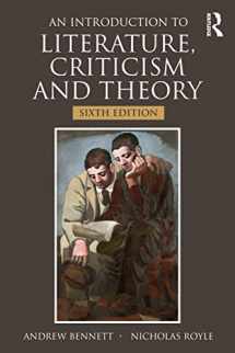 9781405859141-1405859148-An Introduction to Literature, Criticism and Theory