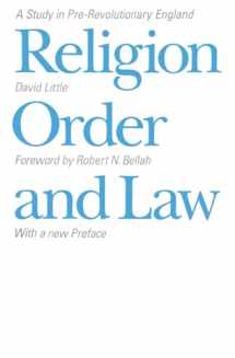 9780226485461-0226485463-Religion, Order, and Law: A Study in Pre-Revolutionary England