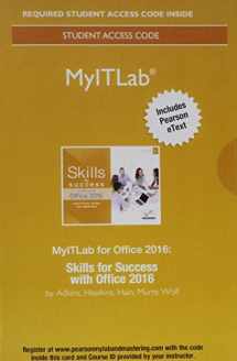 9780134481043-0134481046-Mylab It with Pearson Etext -- Access Card -- For Skills for Success with Office 2016 (Myitlab)