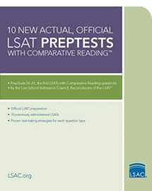 9780984636006-0984636005-10 New Actual, Official LSAT PrepTests with Comparative Reading: (PrepTests 52–61)