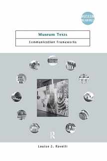 9780415284295-0415284295-Museum Texts: Comunication Frameworks (Museum Meanings)