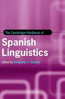 9781107174825-1107174821-The Cambridge Handbook of Spanish Linguistics (Cambridge Handbooks in Language and Linguistics)
