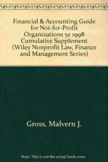 9780471197256-0471197254-Financial and Accounting Guide for Not-for-Profit Organizations, 1988 Cumulative Supplement (Wiley Nonprofit Law, Finance and Management Series)