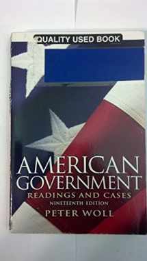9780205116140-0205116140-American Government: Readings and Cases