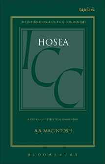 9780567085450-0567085457-Hosea (International Critical Commentary)
