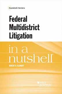 9781640202542-1640202544-Federal Multidistrict Litigation in a Nutshell (Nutshells)