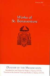 9781576591598-157659159X-Defense of the Mendicants: Works of St. Bonaventure, Volume XV