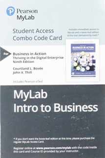 9780135636466-0135636469-Business in Action -- MyLab Intro to Business with Pearson eText + Print Combo Access Code