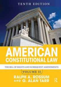 9780367319250-036731925X-American Constitutional Law, Volume II: The Bill of Rights and Subsequent Amendments