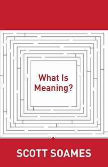 9780691156392-0691156395-What Is Meaning? (Soochow University Lectures in Philosophy, 4)