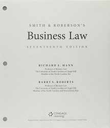 9781337497664-1337497665-Bundle: Smith and Roberson’s Business Law, Loose-Leaf Version, 17th + MindTap Business Law, 1 term (6 months) Printed Access Card