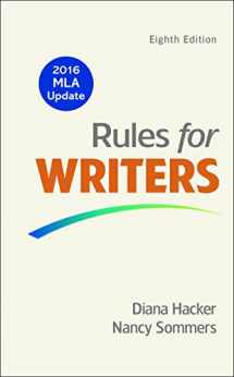 9781319083496-1319083498-Rules for Writers with 2016 MLA Update