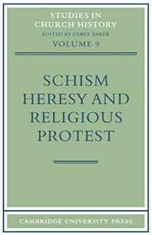 9780521101783-0521101786-Schism, Heresy and Religious Protest (Studies in Church History, Series Number 9)