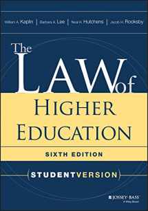 9781119271918-1119271916-The Law of Higher Education, Student Version