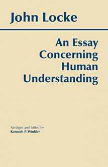 9780872202160-087220216X-An Essay Concerning Human Understanding (Hackett Classics)