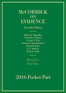 9781634605090-1634605098-Evidence (Pocket Part) (Hornbooks)
