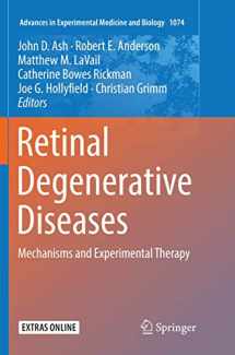9783030092214-3030092216-Retinal Degenerative Diseases: Mechanisms and Experimental Therapy (Advances in Experimental Medicine and Biology, 1074)