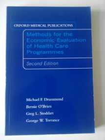 9780192627735-0192627732-Methods for the Economic Evaluation of Health Care Programmes