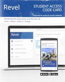 9780135214404-0135214408-Marketing for Hospitality and Tourism -- Revel Access Code