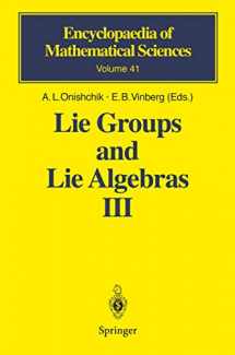 9783540546832-3540546839-Lie Groups and Lie Algebras III: Structure of Lie Groups and Lie Algebras (Encyclopaedia of Mathematical Sciences, 41)