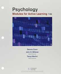 9781337596961-1337596965-Bundle: Psychology: Modules for Active Learning, Loose-Leaf Version, 14th + MindTap Psychology, 1 term (6 months) Printed Access Card