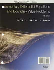 9781119499688-1119499682-Elementary Differential Equations and Boundary Value Problems, 11e WileyPLUS Card with Loose-leaf Set