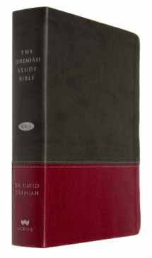 9781617952791-1617952796-The Jeremiah Study Bible, NKJV: Charcoal/Burgundy LeatherLuxe® w/thumb index: What It Says. What It Means. What It Means For You.