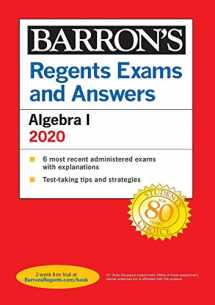 9781506253831-1506253830-Regents Exams and Answers: Algebra I 2020 (Barron's Regents NY)