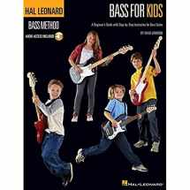 9781423498483-1423498488-Bass for Kids - Hal Leonard Bass Method Book/Online Audio