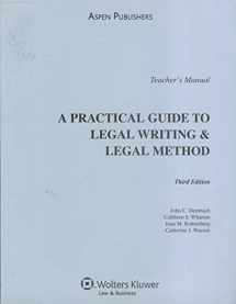 9780735563773-0735563772-A Practical Guide to Legal Writing & Legal Method