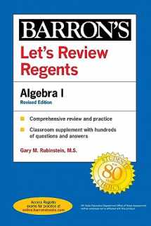 9781506291307-1506291309-Let's Review Regents: Algebra I, Fourth Edition (Barron's Regents NY)