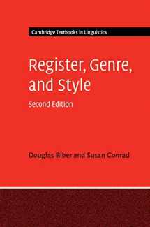 9781108426527-1108426522-Register, Genre, and Style (Cambridge Textbooks in Linguistics)