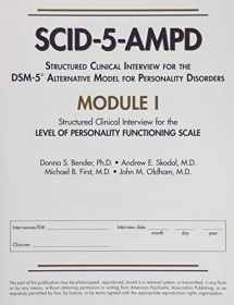 9781615371839-1615371834-Structured Clinical Interview for the Dsm-5(r) Alternative Model for Personality Disorders (Scid-5-Ampd) Module I: Level of Personality Functioning Scale (Package of 5)