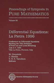 9780821806104-0821806106-Differential Equations: LA Pietra 1996 : Conference on Differential Equations Marking the 70th Birthdays of Peter Lax and Louis Nirenberg, July 3-7, ... (Proceedings of Symposia in Pure Mathematics)