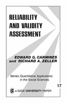 9780803913714-0803913710-Reliability and Validity Assessment (Quantitative Applications in the Social Sciences)