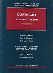 9781684679485-1684679486-Copyright: Cases and Materials, 9th, 2020 Case Supplement and Statutory Appendix (University Casebook Series)