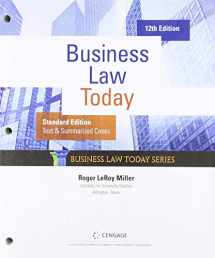 9780357209370-0357209370-Bundle: Business Law Today, Standard: Text & Summarized Cases, Loose-Leaf Version, 12th + MindTap, 1 term Printed Access Card