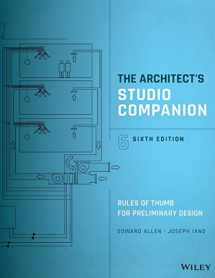 9781119092414-1119092418-The Architect's Studio Companion: Rules of Thumb for Preliminary Design