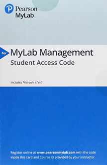 9780134731438-0134731433-MyLab Management with Pearson eText -- Access Card -- for Organizational Behavior