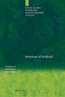 9783110193596-3110193590-Freedom of Analysis? (Studies in Generative Grammar [SGG], 95)