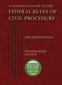 9781684672202-1684672201-A Student's Guide to the Federal Rules of Civil Procedure, 2019-2020 (Selected Statutes)