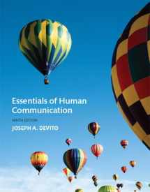 9780134184951-0134184955-Essentials of Human Communication (9th Edition)