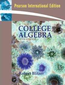 9780321609403-0321609409-College Algebra: International Edition