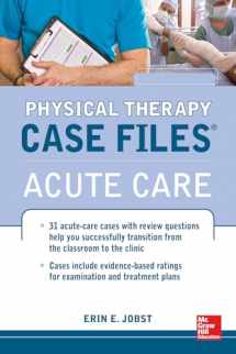9780071763806-0071763805-Physical Therapy Case Files: Acute Care